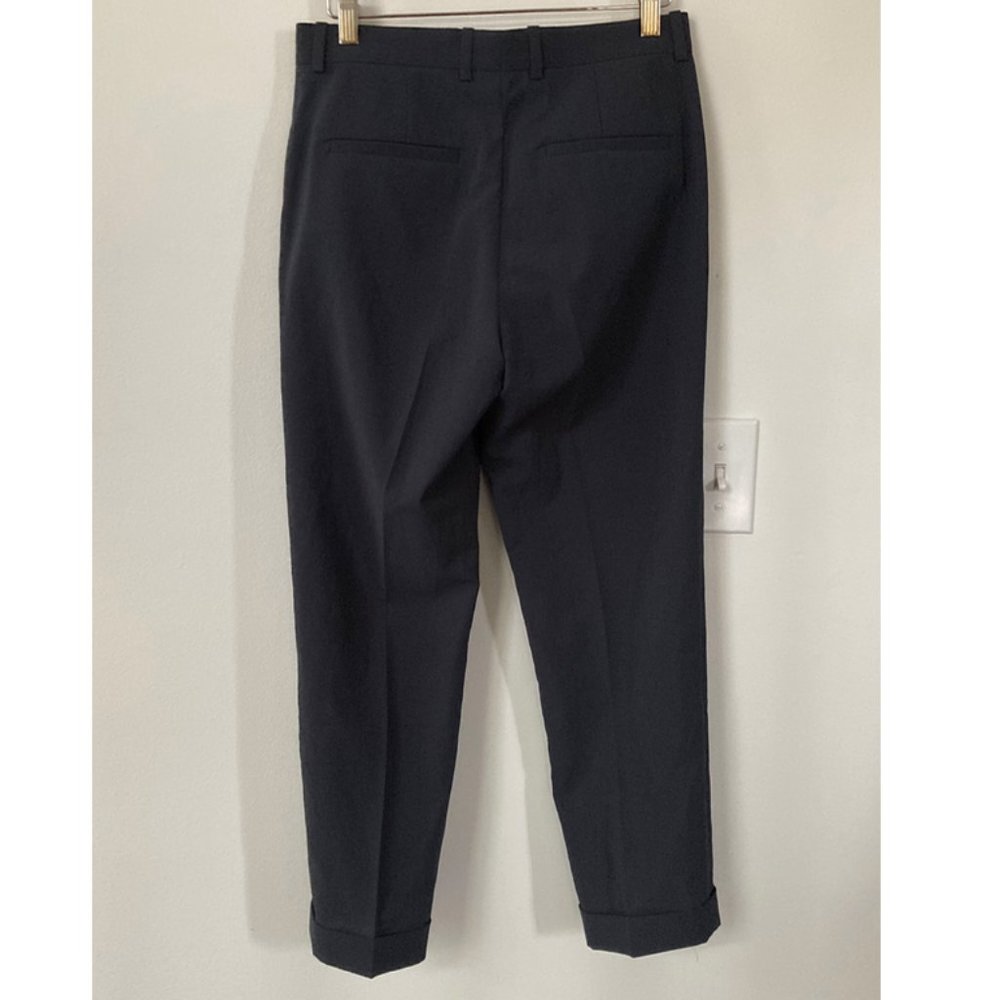 COS Straight Tailored Trousers in Shadow Blue - Picture 6 of 11